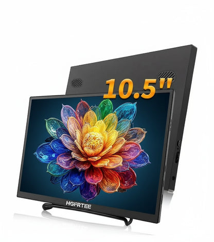 Anmite 10.5-Inch Portable Monitor 1280P HDR 15:10 Low Blue Light For XBox PS4 / 5 Switch Cell Phone PC Loptop Extension